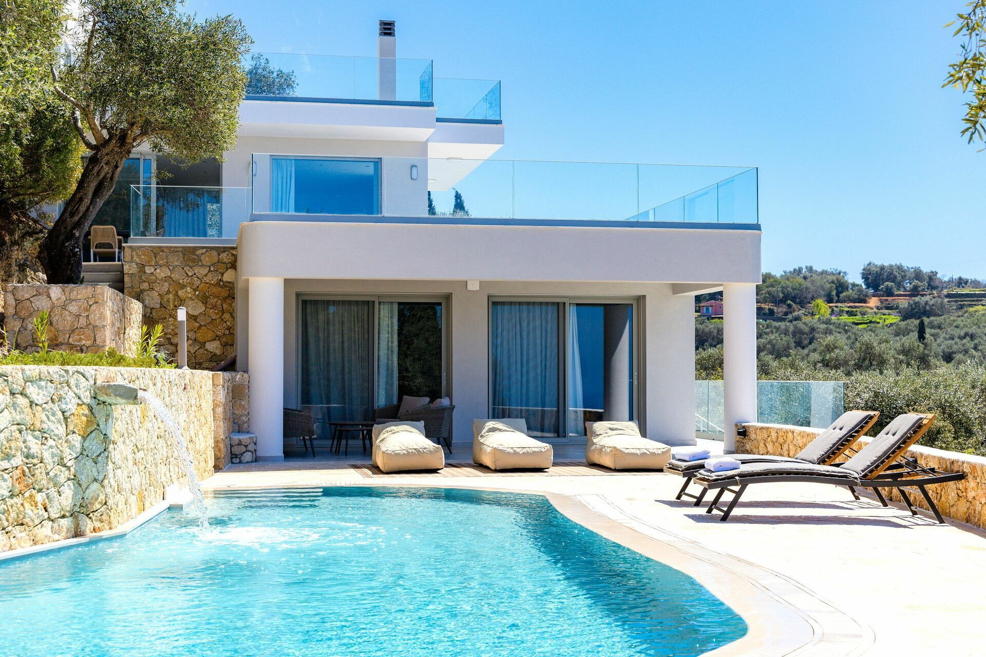 Sunset View from Villa