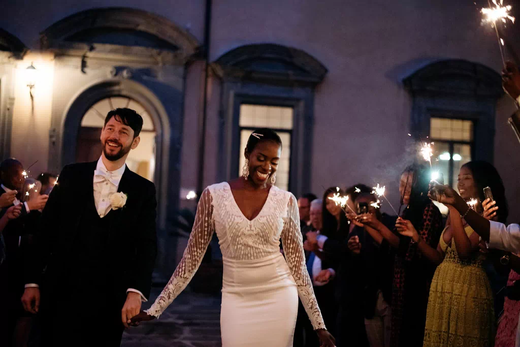 Montegufoni Slott - Brud and Brudgom