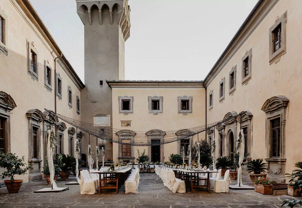 Montegufoni Slott - Bröllop