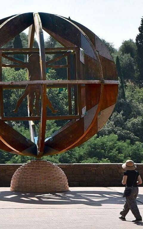 The Leonardino road in Tuscany