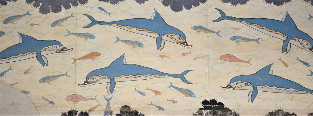 Fresco of Palace of Knossos
