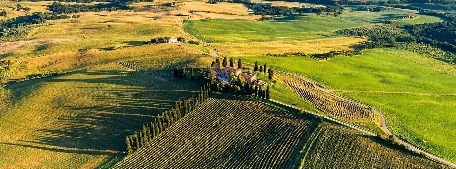 Val d'Orcia in primavera