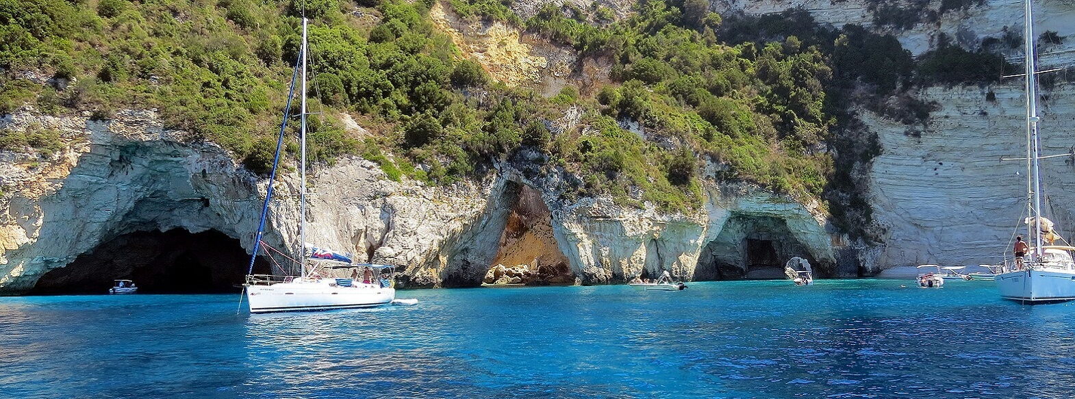 Kassiopi Beach in Corfu