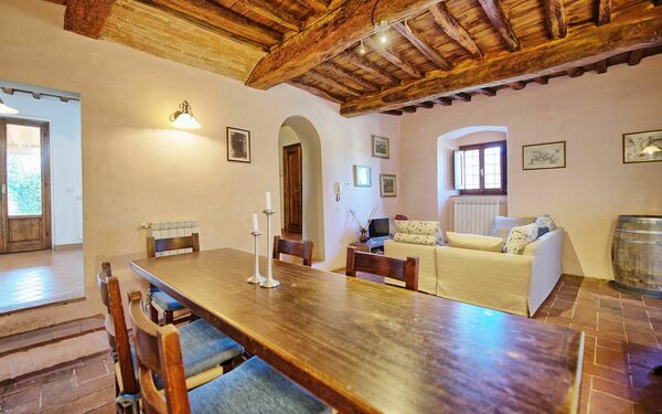 Accommodation Pozzo Dei Desideri 2: Dining Room, Living Room