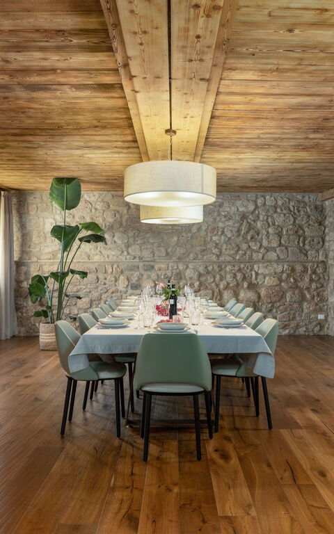 Villa Simone: Dining Room
