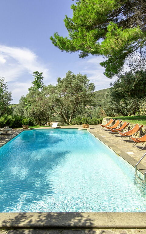 Castello Leopoldo: Garden, Pool