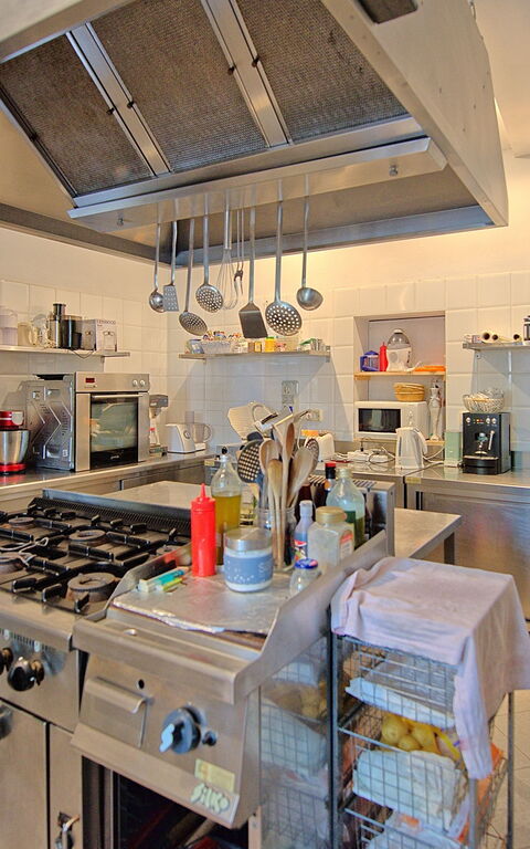 Castello Leopoldo: Kitchen