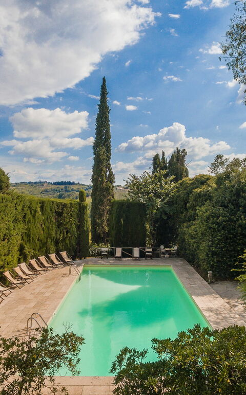 Montegufoni: Pool