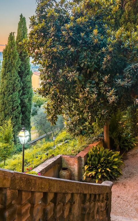 Montegufoni: Balcony / Terrace / Patio, Building Exterior, Garden, Outdoor