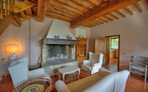 Accommodation Villa Acciaioli: Dining Room, Living Room