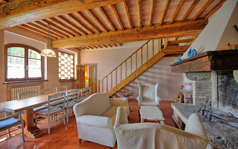 Accommodation Villa Acciaioli: Dining Room, Living Room