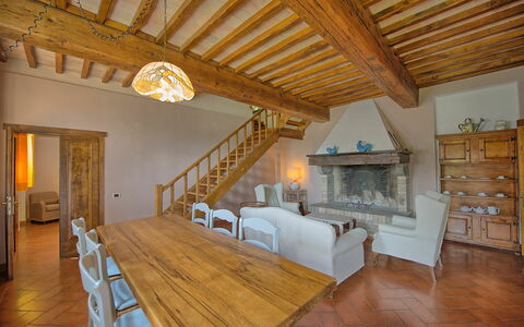 Accommodation Villa Acciaioli: Dining Room, Living Room