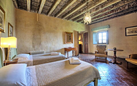 Accommodation Cupola: Bedroom