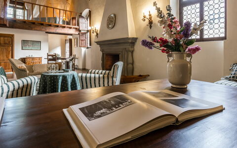 Accommodation Teatro: Dining Room, Kitchen, Living Room