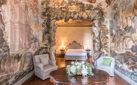 Accommodation La Grotta: Living Room