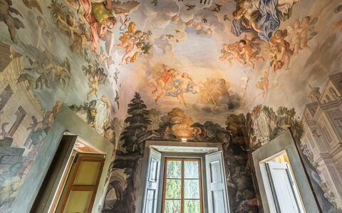 Accommodation La Grotta: Living Room