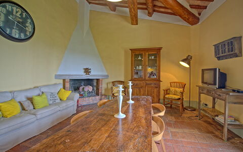 Accommodation Tettoia: Dining Room, Kitchen, Living Room