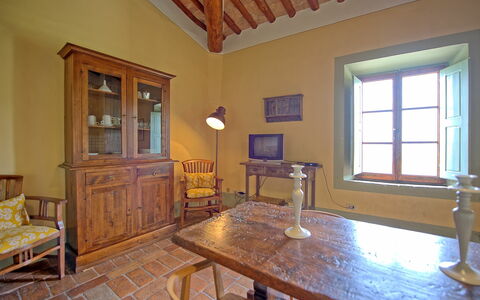 Accommodation Tettoia: Dining Room, Kitchen, Living Room