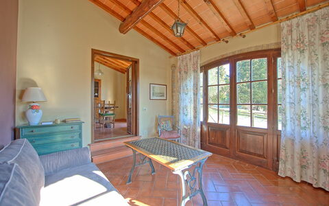 Accommodation Forno: Living Room