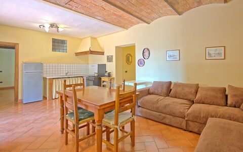 Accommodation Acciaioli 3: Living Room