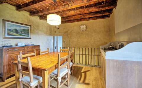 Accommodation Montegufoni 23: Dining Room, Kitchen