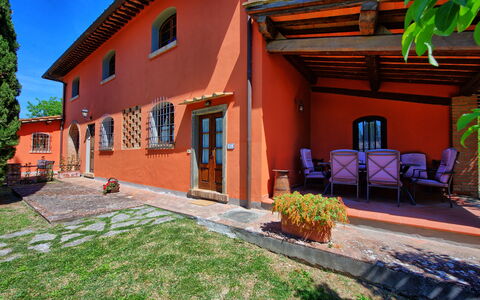 Accommodation Villa Acciaioli: Balcony / Terrace / Patio, Building Exterior, Garden, Outdoor