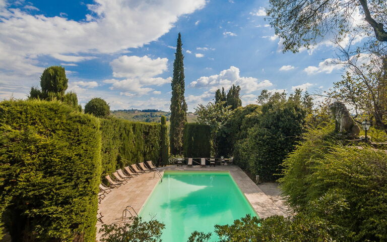 Montegufoni: Pool
