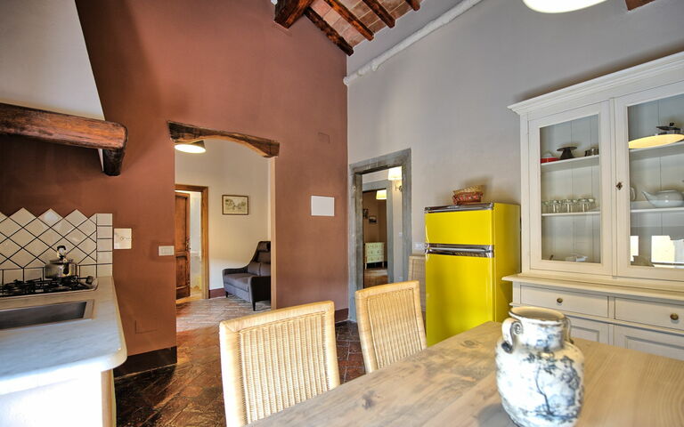 Accommodation Montegufoni 19b: Dining Room, Kitchen, Living Room