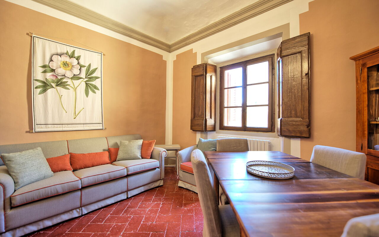 Accommodation Segretario: Dining Room, Living Room