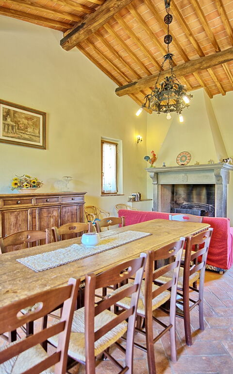 Poggio Conca: Dining Room, Living Room
