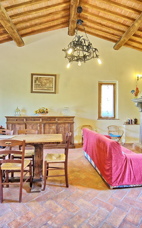 Poggio Conca: Dining Room, Living Room