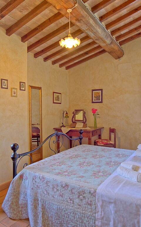 Castelmuzio: Bedroom