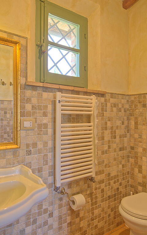 Castelmuzio: Bathroom