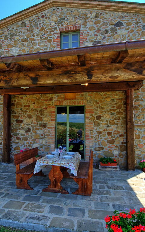 Castelmuzio: Balcony / Terrace / Patio, Outdoor