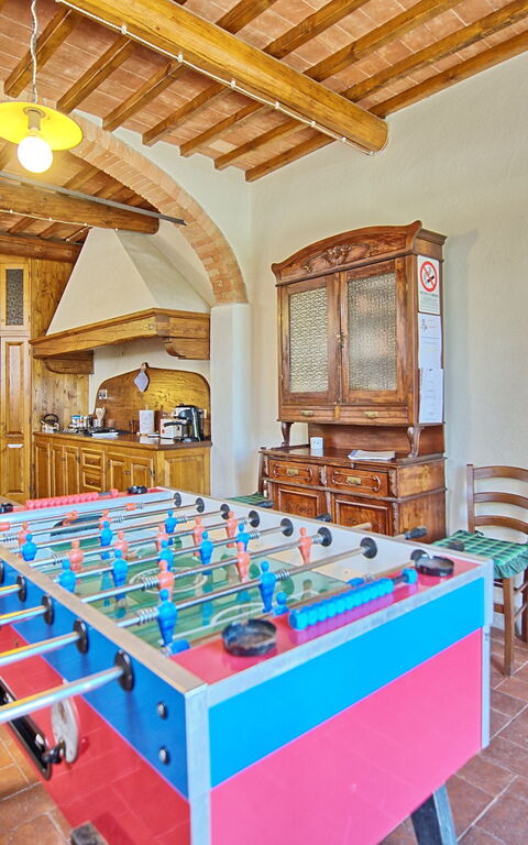 Casa Scopeti: Dining Room, Kitchen, Living Room