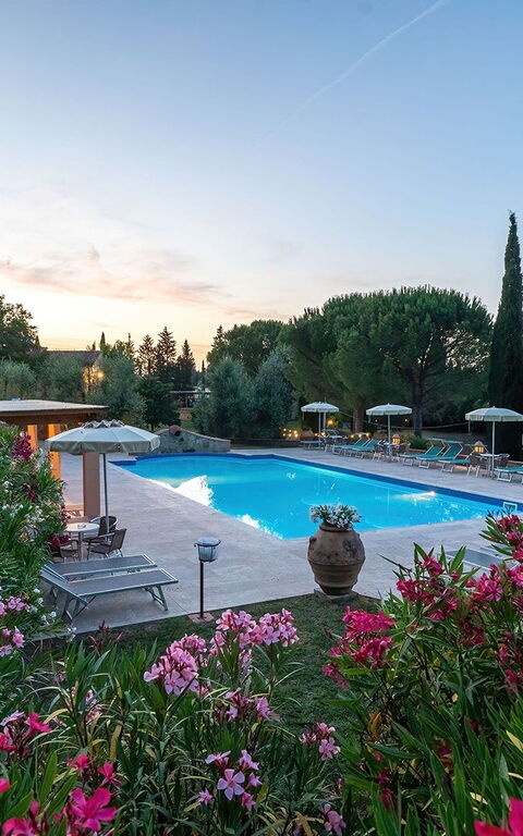 Montelopio: Building Exterior, Garden, Outdoor, Pool