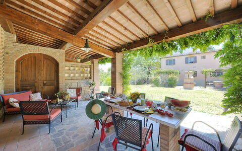 Accommodation Montelopio 6: Balcony / Terrace / Patio