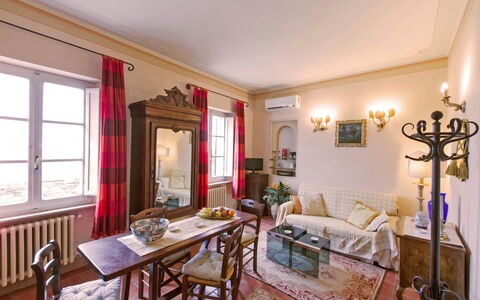 Accommodation Santo Agostino Belvedere: Living Room