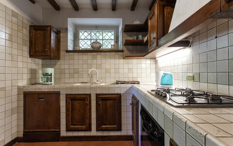 Accommodation Villa Vittoria: Kitchen