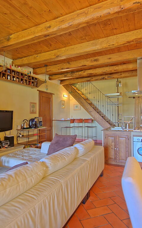 Villa Margherita: Dining Room, Kitchen, Living Room