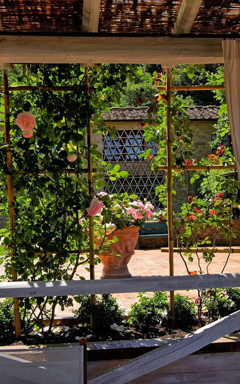 Villa Petrognano: Balcony / Terrace / Patio, Garden