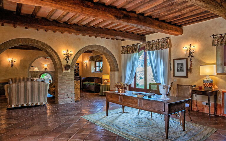 Villa Petrognano: Living Room