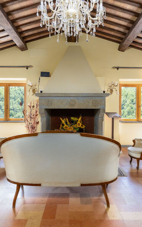 Villa Contessa: Living Room