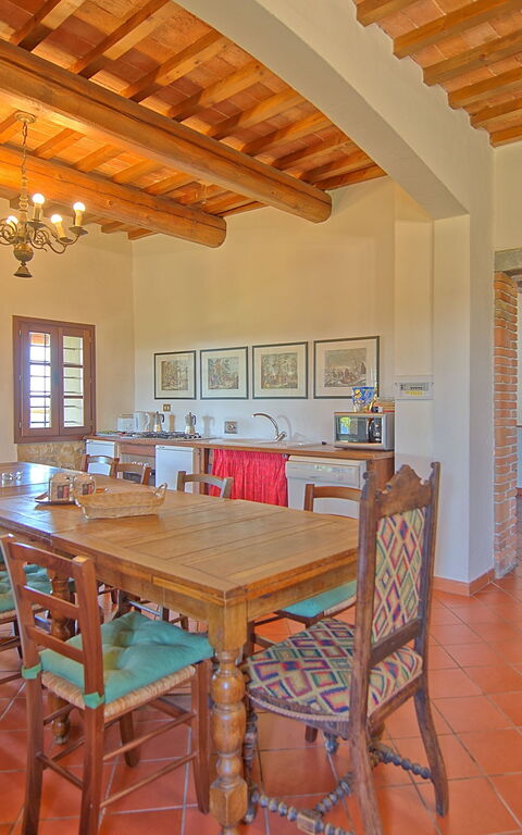 Il Frantoio: Dining Room, Kitchen