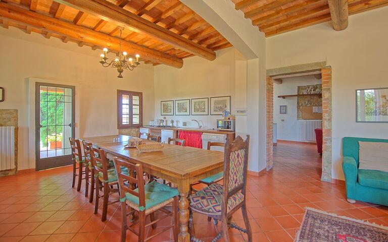 Il Frantoio: Dining Room, Kitchen
