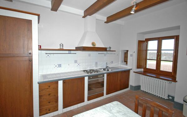 Accommodation Fornacino 5: Dining Room, Kitchen, Living Room