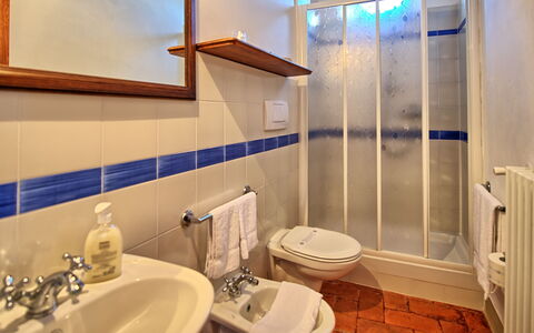 Accommodation Le Fonti 7: Bathroom