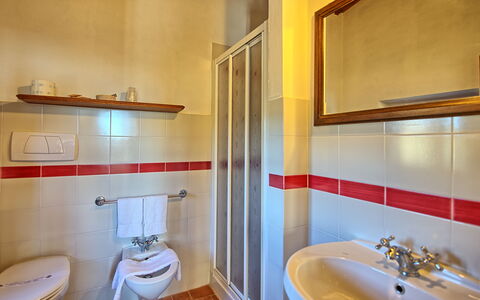 Accommodation Le Fonti 7: Bathroom