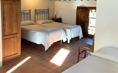 Accommodation Le Fonti 10: Bedroom