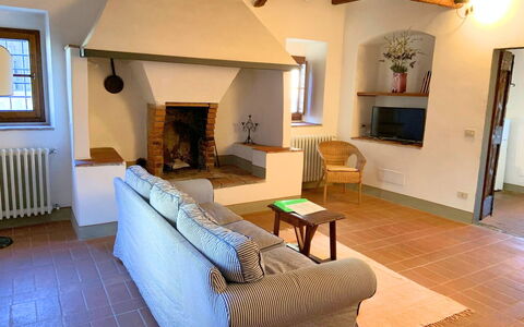 Accommodation Le Fonti 11: Living Room